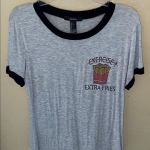 Forget 21 ringer Tee